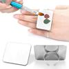 Painting Palette Foundation Mixing Pigment Holder Nail Display Stand Nail Art Plate Agate Palette