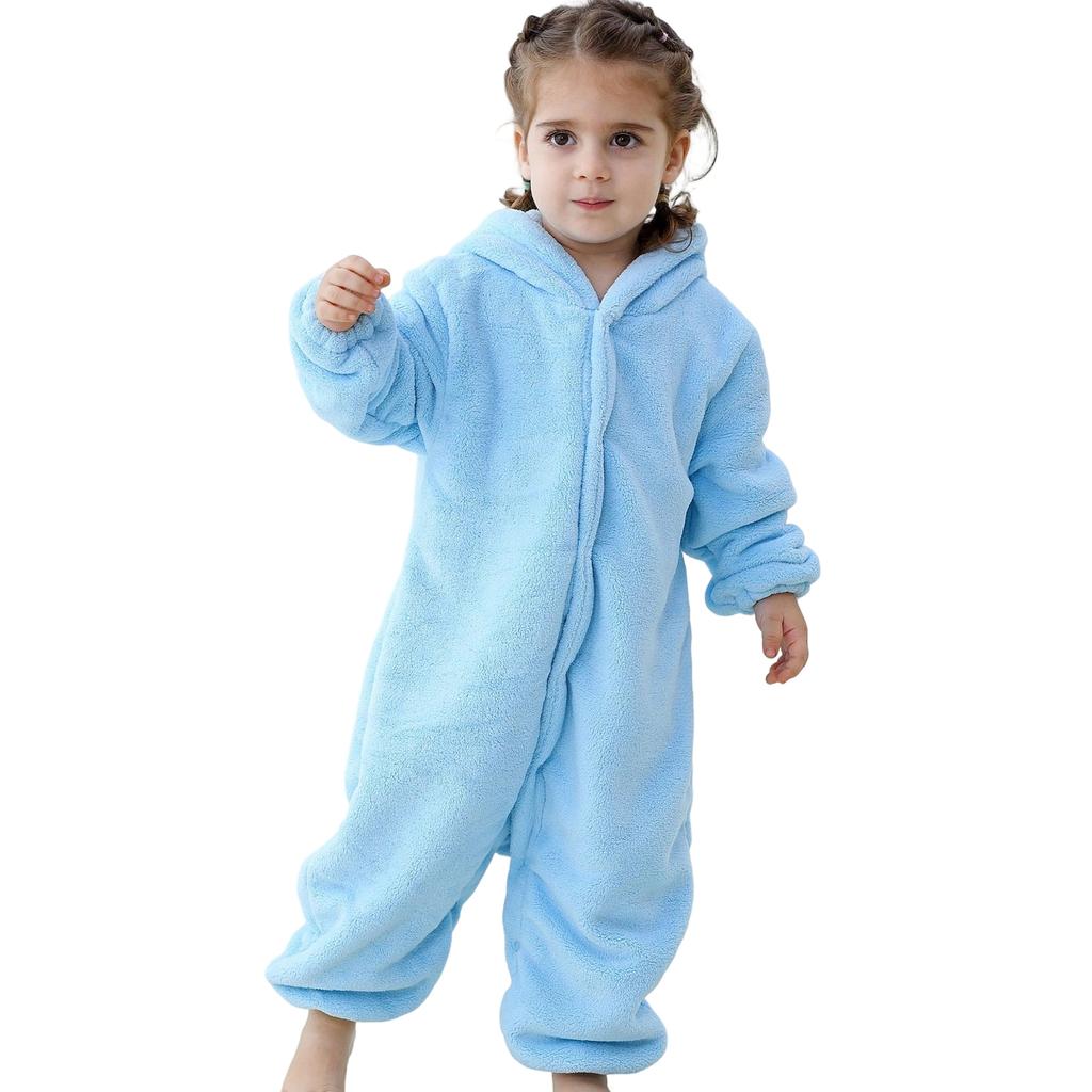 Children's Fashionable Casual Fleece Jumpsuit