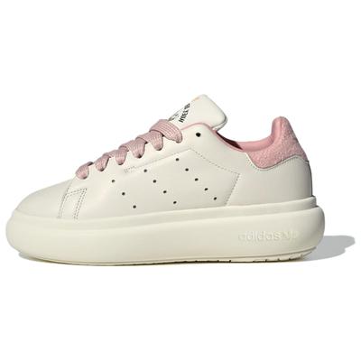 Disney x Stan Smith Platform Хьюи, Дьюи и Луи Женские кроссовки Белый Облачно-белый Прозрачно-коричневый JR5454