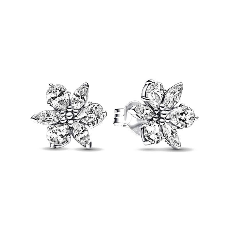 New 925 Silver Snowflakes, Swallows, Butterflies, Pearl Earrings Are Suitable For Exquisite Jewelry Gifts for European Women