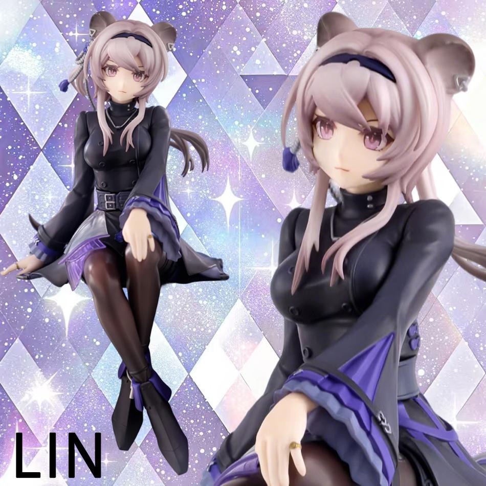 Новейшая фигурка FuRyu Noodle Stopper Arknights Лин Аниме Фигурка Оригинальное Украшение Bishoujo Коллекционная Модель Игрушка 14см Кукла