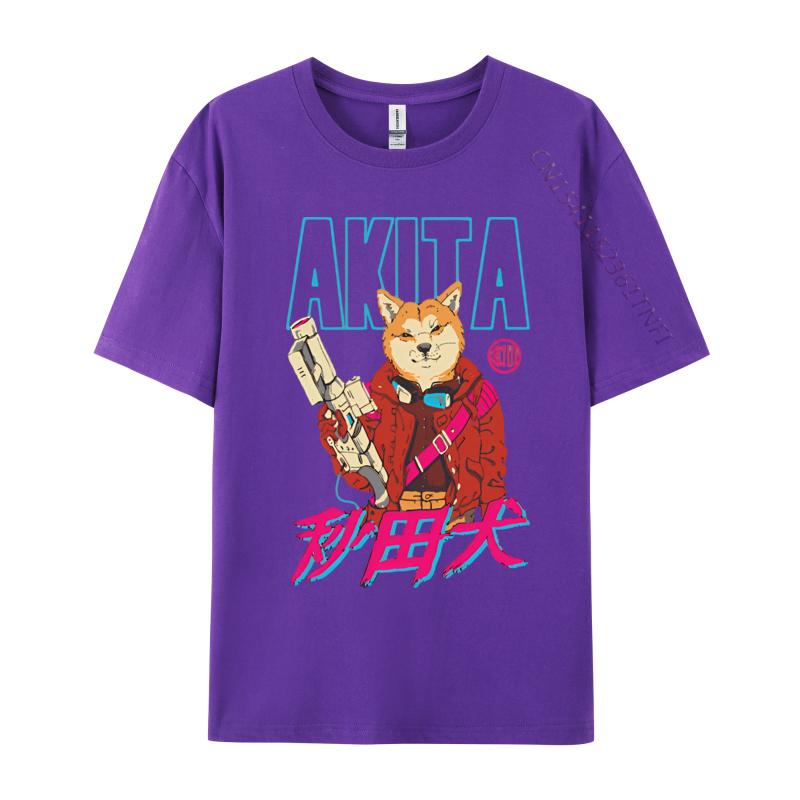 Adult Latest Printing Tops Tees Cotton Top Tshirts Akita Neo Tokyo Tshirt Vintage Tshirt Brand T Shirt