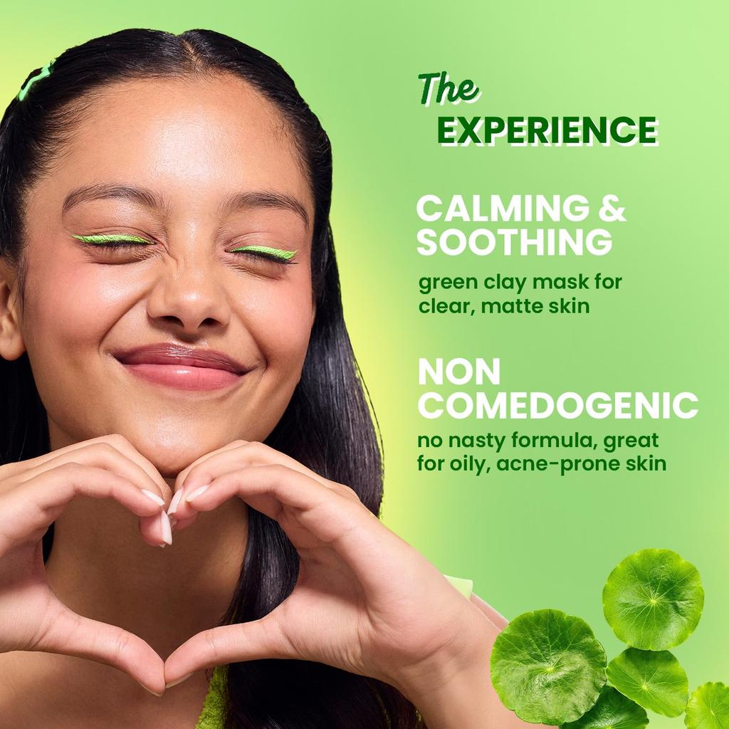 Dot & Key Pollution Acne Defense Green Clay Mask 85g | Detoxifying Facial Mask for Oily & Acne Prone Skin