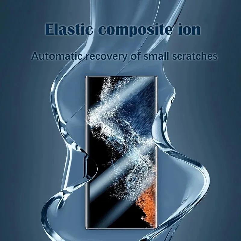 5 шт. для Samsung Galaxy S24 S23 S22 Ultra Защитная пленка для экрана S21 S20 FE Ultra S10 5G S9 Plus Гидрогелевая пленка для Note 20 10 9 Lite S10E