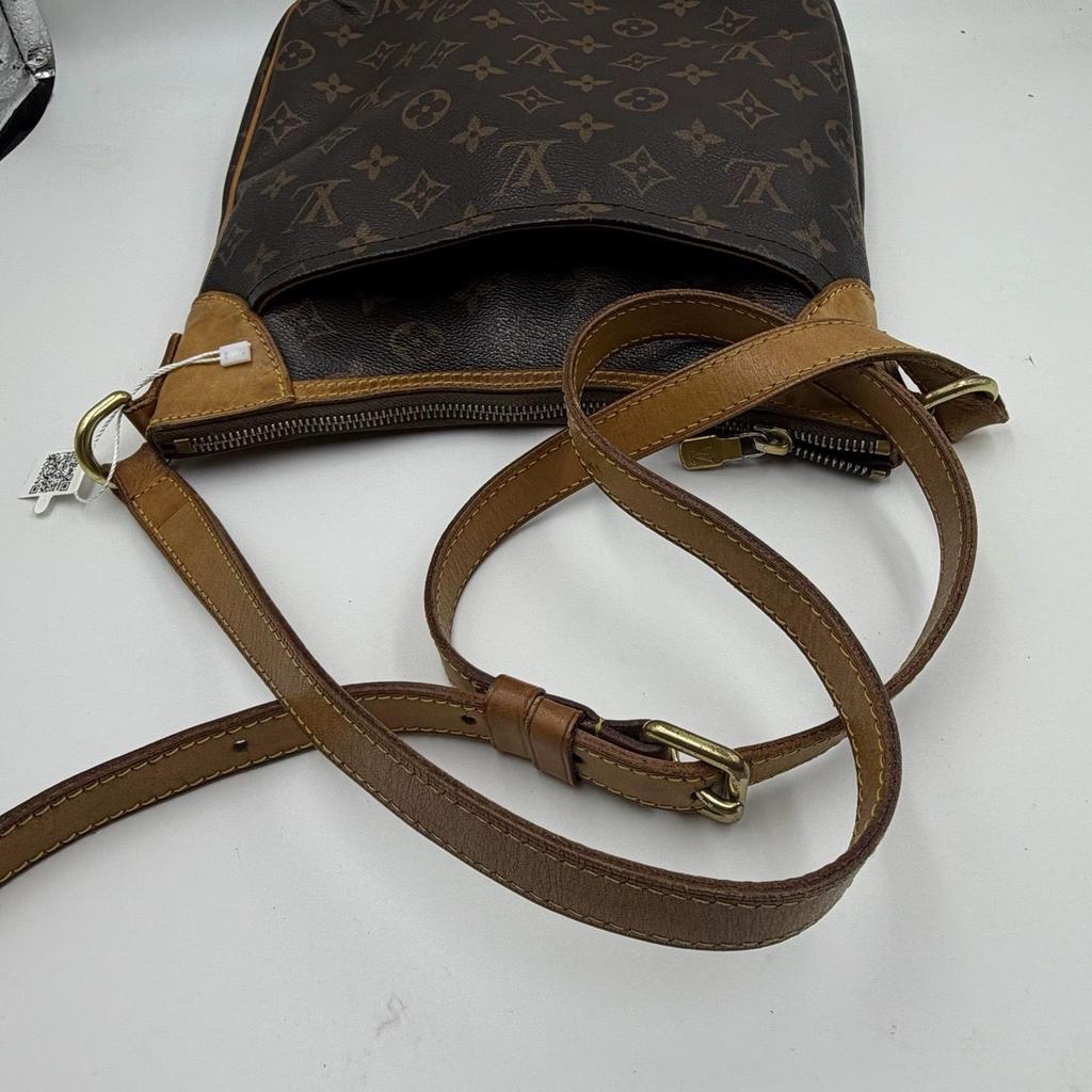 [Pre-Owned] Odeon Monogram Canvas Zip Closure Crossbody Bag Small - Very Good #1XBCYKN
