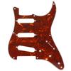 Musiclily Pro 8 отверстий 57 Stratocaster Pickguard Сделано в Японии для Fender Japan 57 Strat Strat Electric 4P коричневая черепаховая гитара,