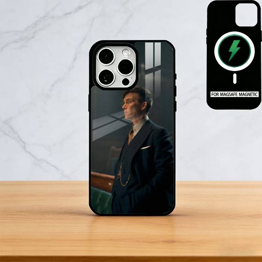 Чехол для телефона Movie P-Peaky B-Blinders для iPhone17,16,15,14,13,12,11 Plus,Pro Магнитный Для Magsafe Беспроводной зарядки