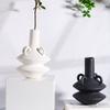 Wabi-sabi Style Flowerware Home Art Study Desk Creative Vase Ornaments B&B Hotel Model Room Soft Decorations