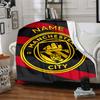 Custom Name AFC Bournemouth Crest blanket for Couch & Bed, Plush Cozy Fuzzy Blanket Super Soft & Warm Blankets for Fall and Winter. 0908252
