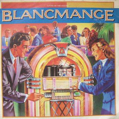 7-дюймовая пластинка BLANCMANGE - Living On The Ceiling BLANC3 London Records 1982 Великобритания Танцевальная и электронная музыка Б/у