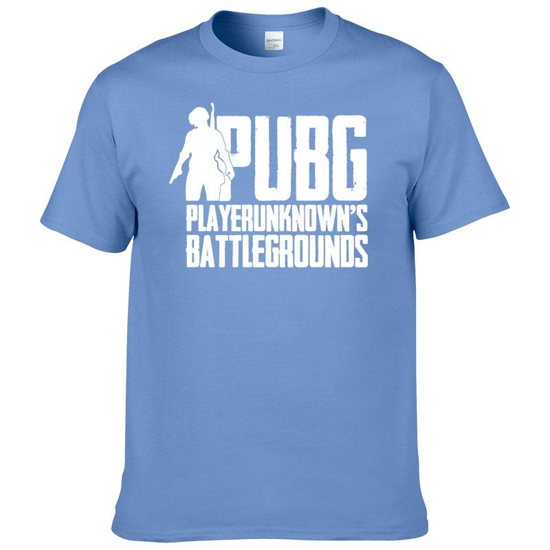 New Summer 2024 Game Pubg T Shirt Men Cotton Short Sleeve Print T-Shirt Fashion Casual Tops Cool Tees Hombre F23