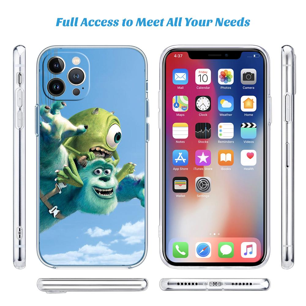 CJ80 Monsters Inc Sullivan Case for Motorola Moto G10 G20 G30 G31 G32 G34 G35 G41 G42 G50 G51 G52 G55 G60 G60S G62 G71 G72 G75