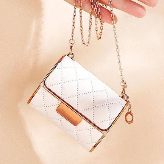 4шт/комплект матовой помады с сумочкой на цепочке 4 цвета водостойкая стойкая высокопигментированная