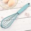 Durable Non-stick Cookware Long Lasting Handheld Silicone Whisk Egg Beater Cooking Utensils for Bakery Cream Stirrer
