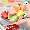 11pcs Colorful Sticky Notes, Suitable For Home, School, Office, Back To School, Aesthetic School Supplies, Stationary, Random Co