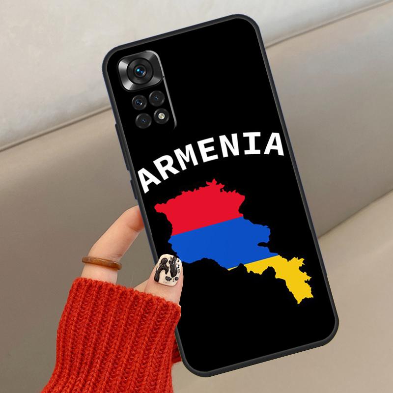 Чехол Армянский Флаг Для Xiaomi Redmi Note 13 12 11 10 14 15 Pro Plus Чехол Для Redmi 15C 14C 10C 12C 13C 15