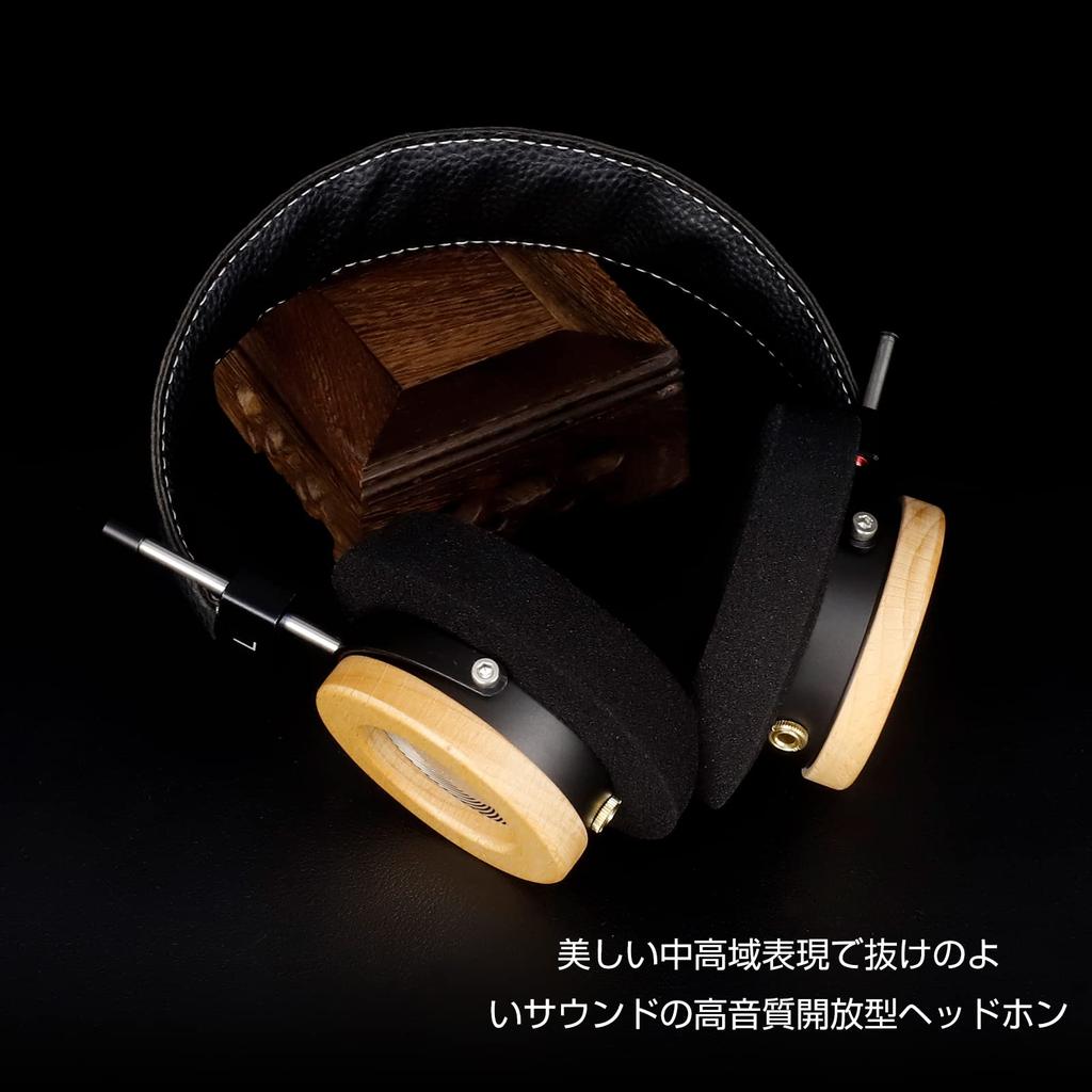 Наушники 3APLUS Проводные открытые наушники Наушники ручной работы из дерева Высокое разрешение Высокоточный нейлоновый плетеный кабель Идеально подходит для прослушивания WTD-3