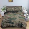 Classic Camouflage Pattern Bedding Three-Piece Quilt Cover