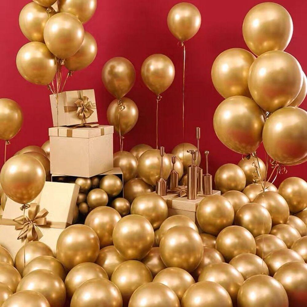 Рождественские латексные шары Золотые зеленые шары Конфетти Воздушные рождественские елки День рождения Детская вечеринка Украшения Свадебные принадлежности