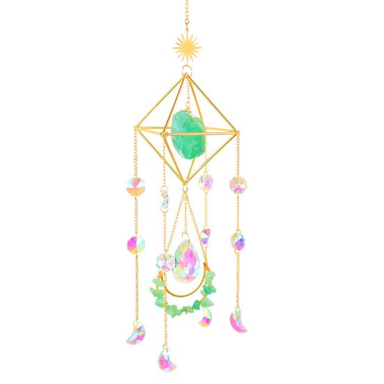 Great Wind Catcher Spiritual Consolation Easy To Install Faux Crystal Romantic Handcrafted Hanging