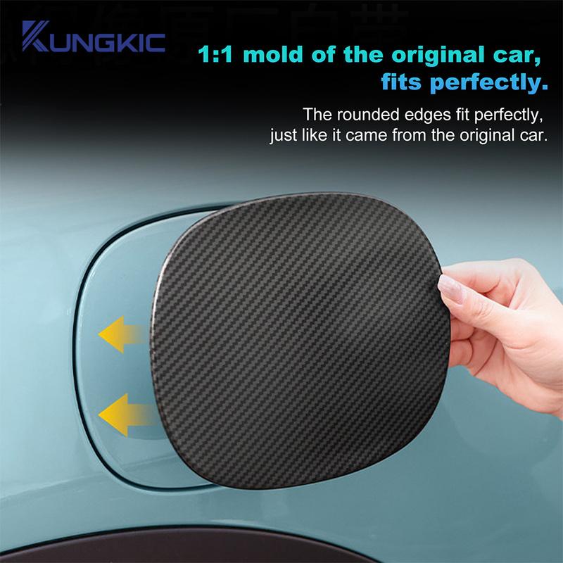 For MINI Cooper F66 2025 2026 Car Fuel Tank Cap Cover Case Housing Trim Sticker Car Styling Decoration Accessories ABS.