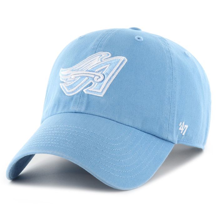 Casquette - 47 BRAND - CLEAN UP - Ciel Bleu - 100% Coton - Décontractée Pour Fans Des Angels
