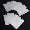 Set of 10 RFID/NFC Protection Sleeves for Bank Cards - Silver
