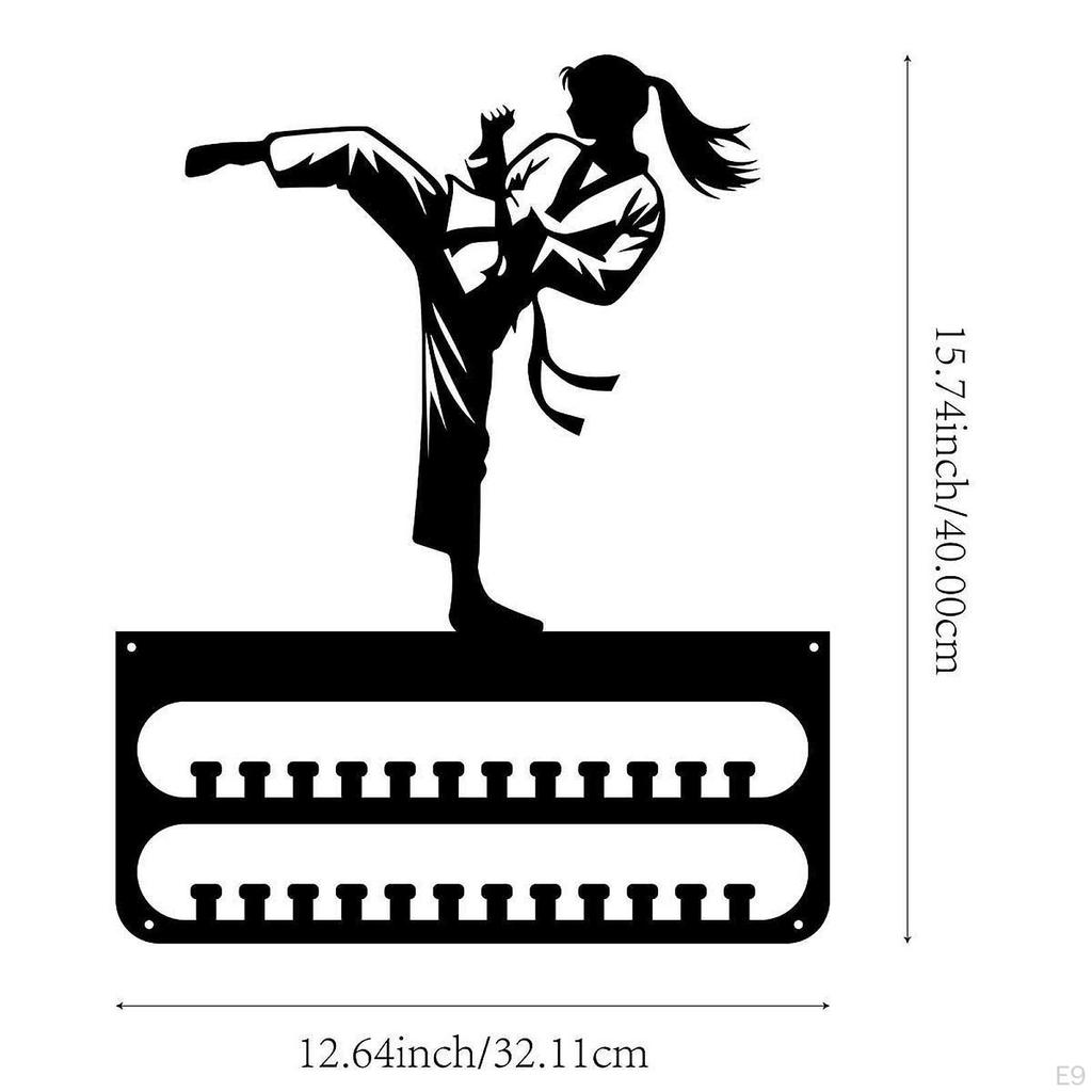 Вешалка для медалей, держатель для приветственных лент, прочный железный органайзер для наград, стойка для демонстрации, полка для спорта