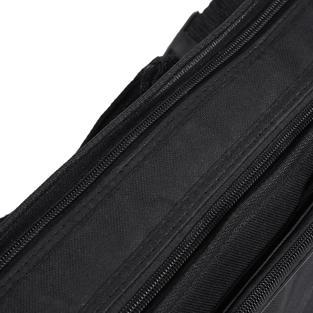Universal Alto Saxophone Waterproof Oxford Cloth Bag Case Backpack Handbag with double shoulders elegant and durable Black