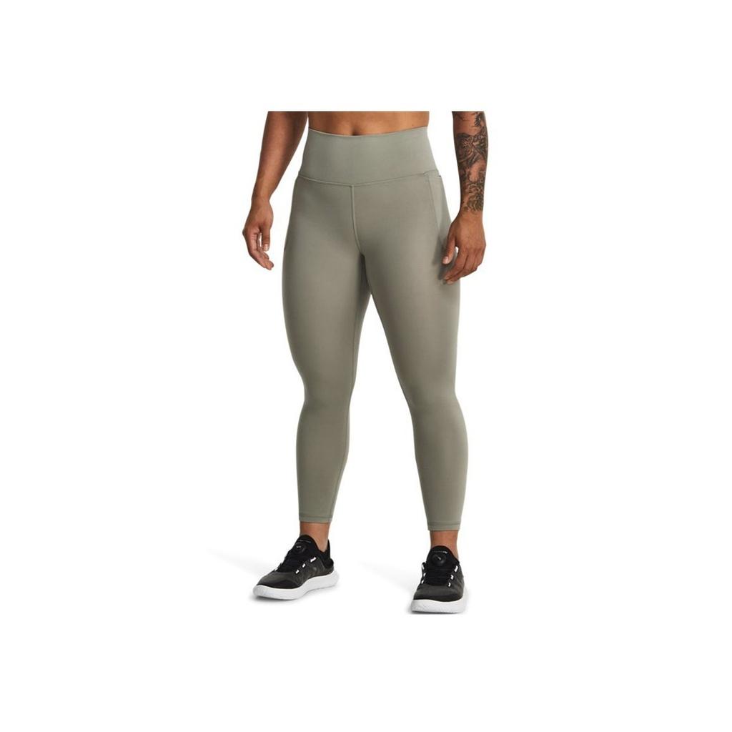 Under Armour Женские облегающие брюки Meridian Solid Training, зеленые 1382536-504