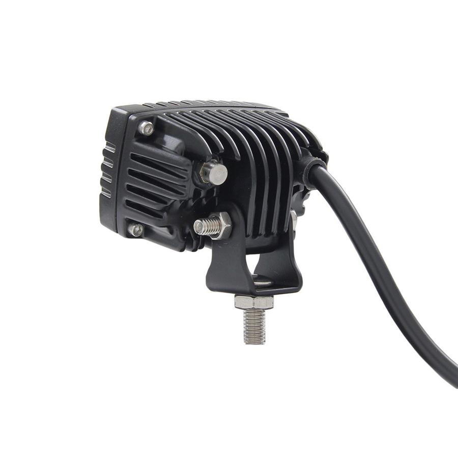 Универсальная алюминиевая пара 40 Вт 4000 люмен 6500 К Реальная светодиодная фара-прожектор Рабочая световая панель Внедорожные фары заднего хода Фара противотуманная