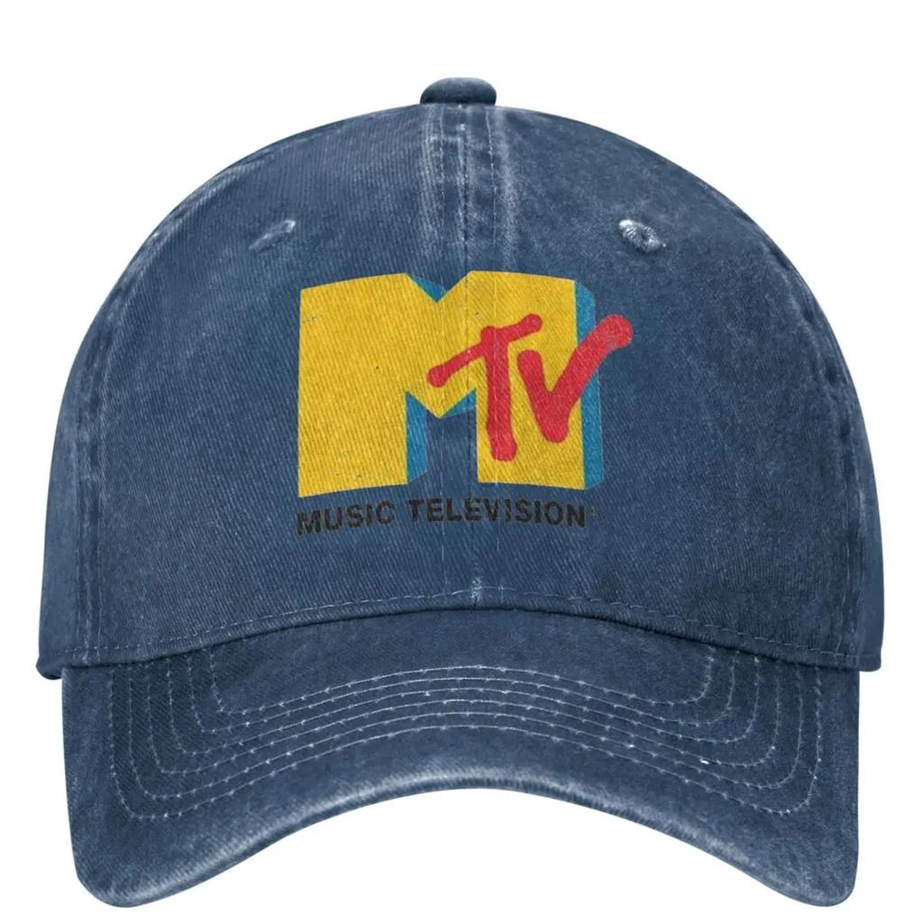 Кепка-бейсболка MTV Casual Летняя Музыкальное Телевидение Тракер Регулируемая Для активного отдыха Снэпбэк Кепка Унисекс Взрослый Y2k Кепки-бейсболки