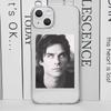 Чехол для телефона Damon из сериала Дневники вампира для IPhone 11 12 13 14 15 16 Pro Mini X XS MAX 7 8 Plus Горячий ТВ-сериал Ударопрочный чехол Fundas