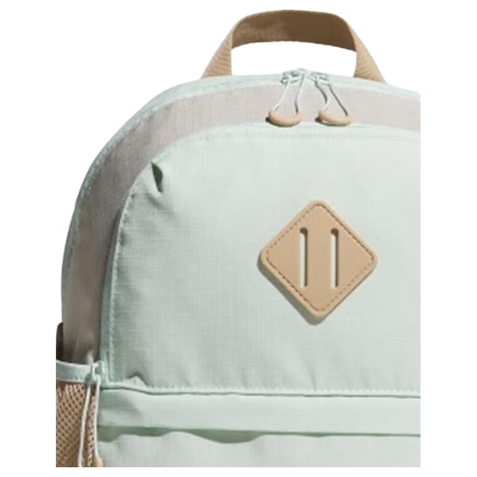 Adidas Fashion Simple Large Capacity Polyester Backpack Small Unisex Backpacks Light-Green JL8431