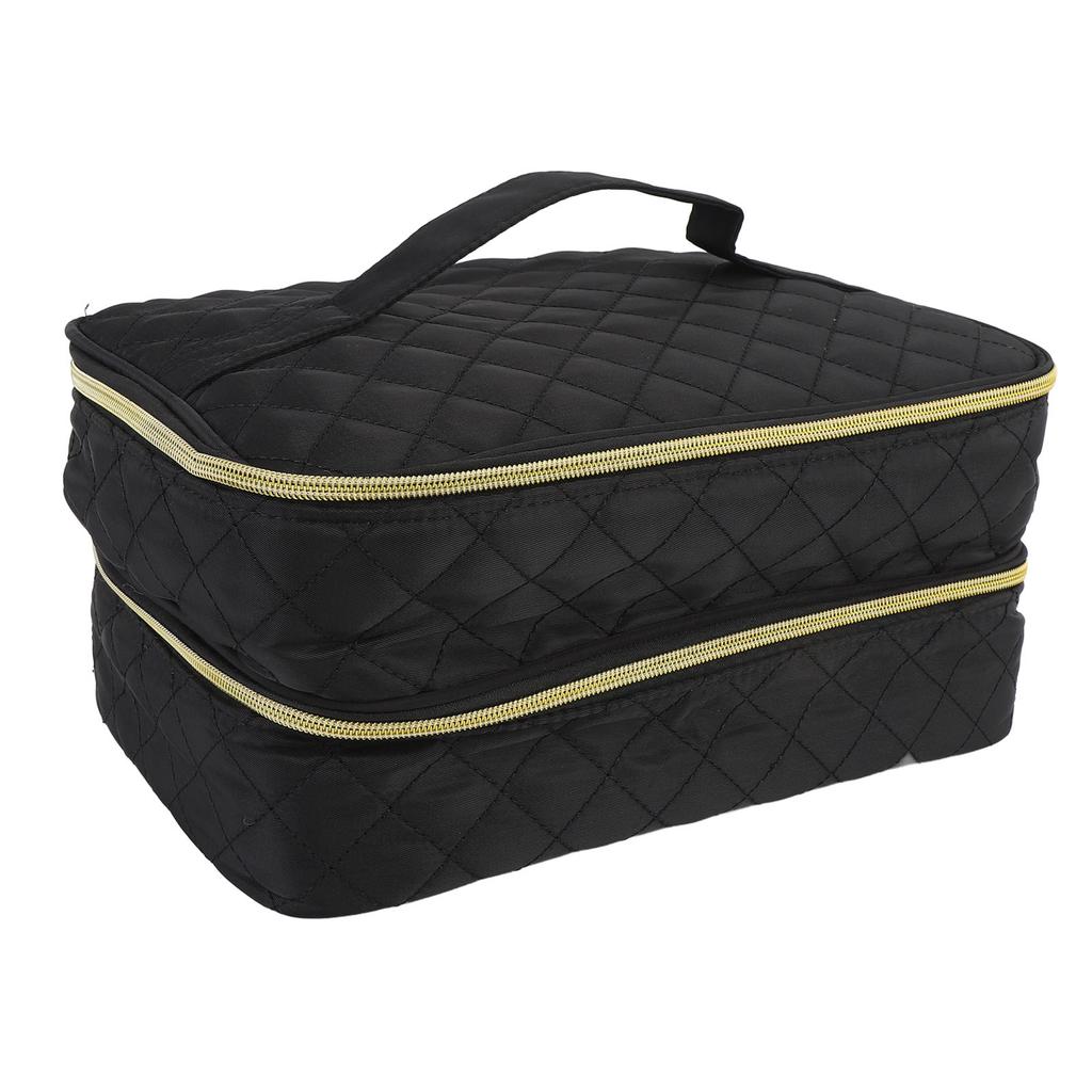 Чехол для переноски лака для ногтей вмещает 40 бутылочек, двухслойный портативный держатель для лака для ногтей