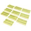 100PCS 001‑100 Number Plastic Livestock Tag Integrated Colorfast Livestock Ear Tags for Cattle Cows
