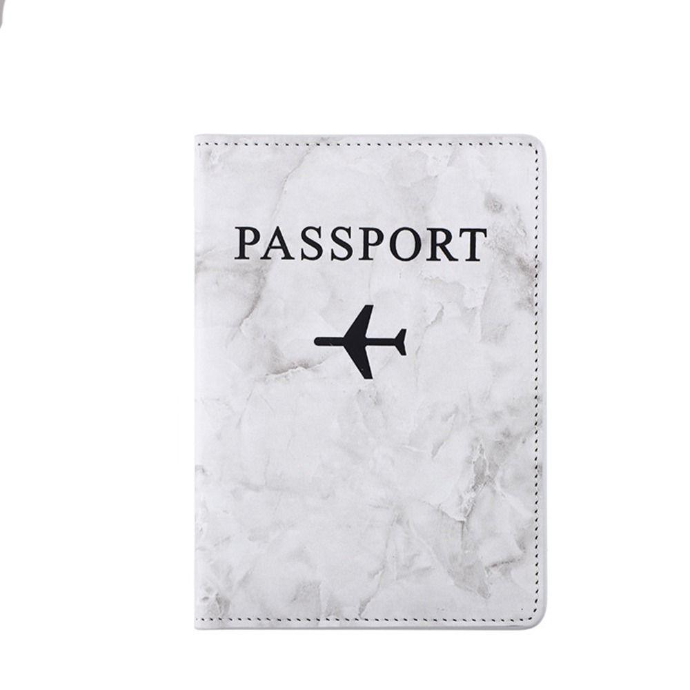 ID Address Ticket Holder Travel Accessories Passport Holder Passport Protective Cover PU Card Case
