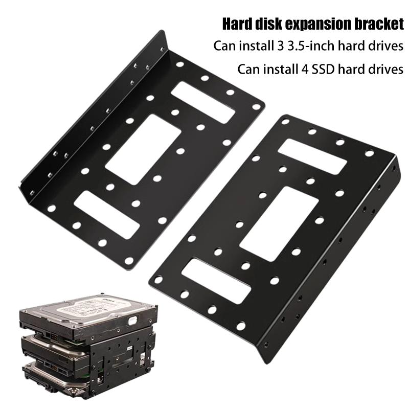 2.5 Inch to 3.5 Inch Hard Drive Adapter Tray Storage Mounting Bracket For Secure Desktop System Upgrade
