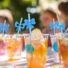 24pcs Food Grade Bows Paper Straw DIY Party Straw Disposable Drinking Straw  Wedding Party Supplies