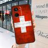 Швейцария Швейцарский флаг Чехол для Realme 15 13 12 10 11 14 Pro Plus GT6 GT7 C15 C35 C53 C55 C61 C63 C65 C67 C71 C75