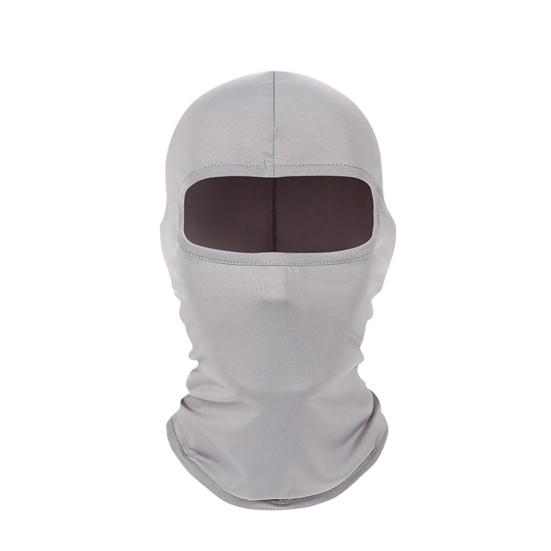 Сплошной цвет Балаклава Лыжная защита для лица Открытый Рыбалка Верховая езда Охлаждающая шея Гетры На всю голову Ветрозащитный солнцезащитный головной убор