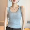New Style Small Vest Sling Inner Sleeveless Top Women's Summer Outer Wear Short Base Shirt T-shirt