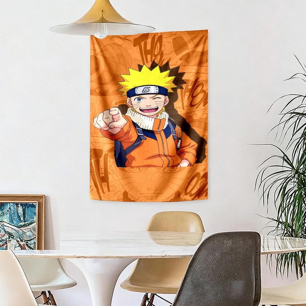 Naruto Wall Tapestry Cozy Warm Ideal for Living Room Bedroom Balcony Multipurpose Gallery Wall Gift for Birthday
