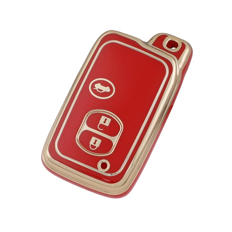 234 Buttons TPU Car Remote Shell Fob for Toyota Aqua RAV4 Land Cruiser Camry Prado Corolla Prius TPU Car Key Case Cover Keyless