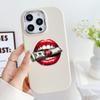 LZ21 Lips Kiss Design Art Soft Phone Case for Samsung S24 Ultra S23 Plus S21 A16 A54 A34 A05s A06 Infinix Hot 40 30i Lens Protection Shockproof Cover
