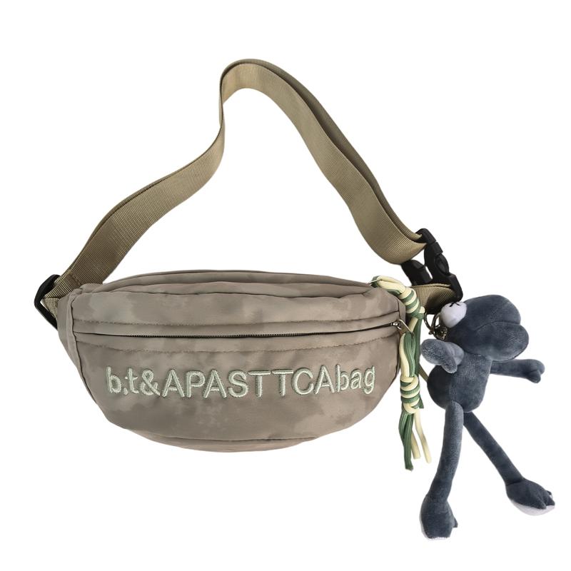 Нагрудная сумка женская большая вместительная спортивная поясная сумка с вышитыми буквами мужская многофункциональная сумка для верховой езды