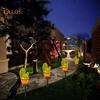TL Simulation Pineapple Cactus Outdoor Garden Lawn LED Solar Lamp Landscape Light