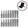 55Pcs Tool Pouch Batch Storage Bag Oxford Cloth Drill Bit Bags Utility Pouches With Zipper Small Tool Bag ganizer For Craftsmen