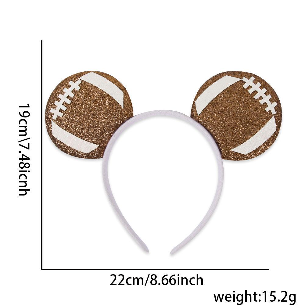 World Cup Football Theme Party Decoration Headband Fan Cheering Photo Prop Basketball Football Headband