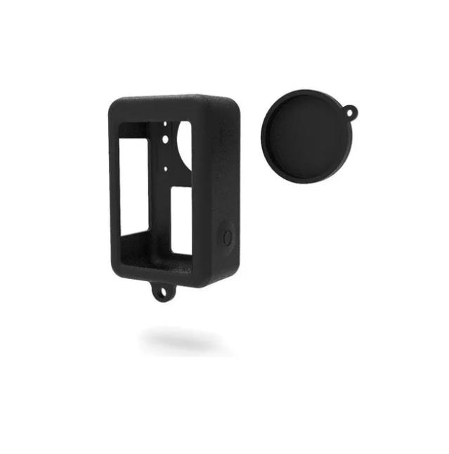 Силиконовый чехол 2 в 1, защитный чехол, устойчивый к царапинам, ударопрочный для DJI OSMO Action 3/Action 4, аксессуары для спортивной камеры